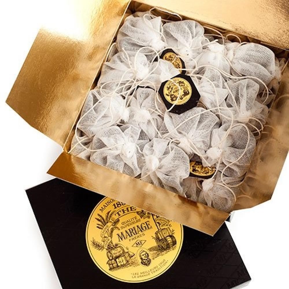 Mariage Freres Earl Grey Imperial, 30 traditional cotton muslin tea bag sachets (1 Pack)