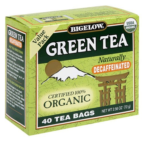 Bigelow Decaf Green Tea 40 Count (Pack of 3) - Antioxidant Rich