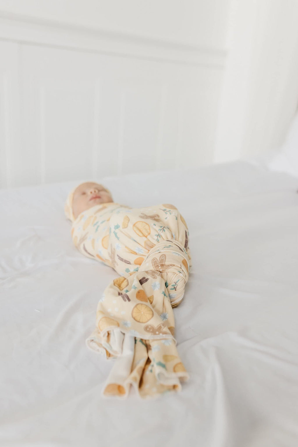 Copper Pearl Large Premium Knit Baby Swaddle Receiving Blanket Cider