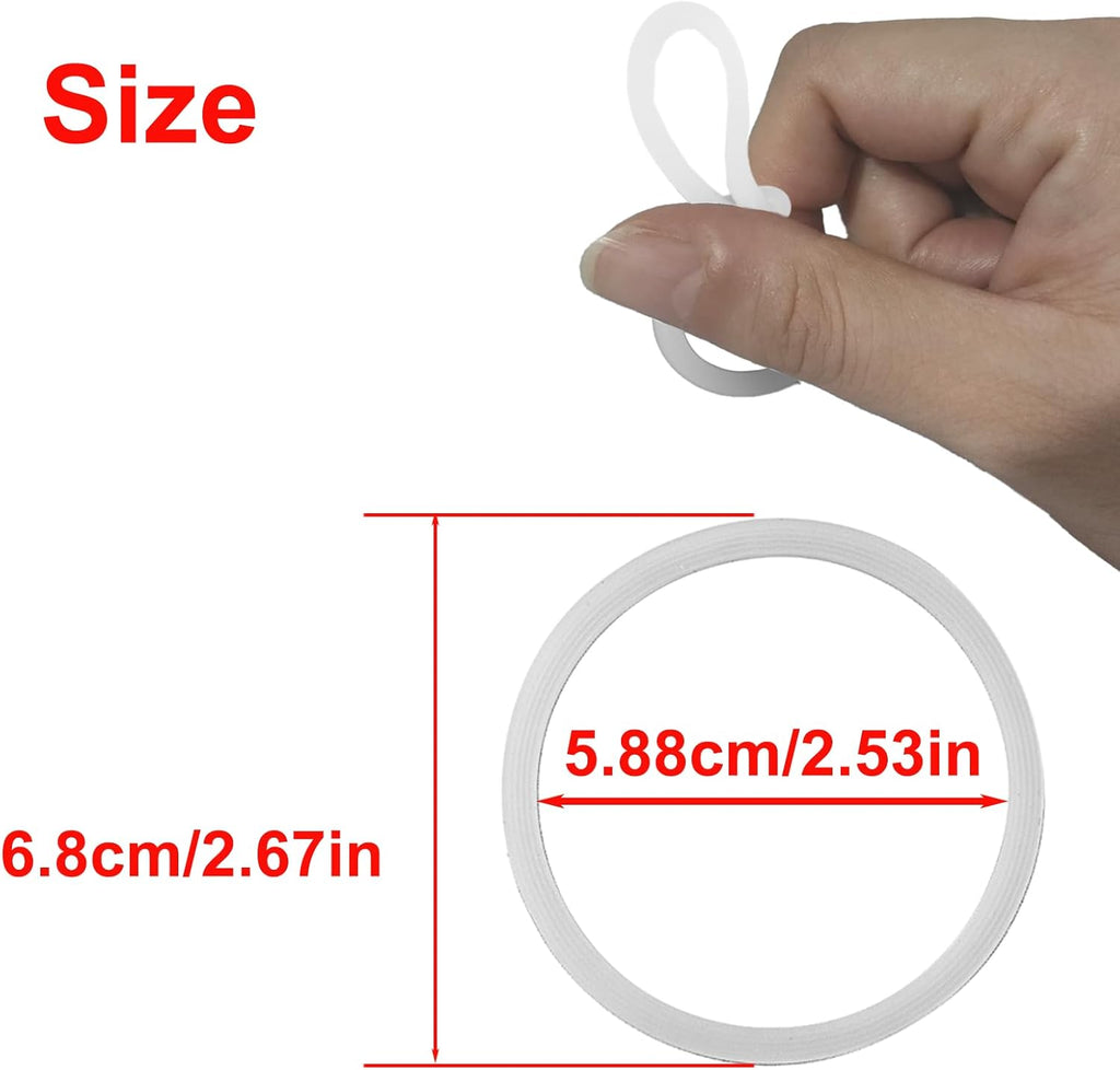 Owala | 6-Pack Replacement Water Bottle Gaskets - Durable Silicone Lid Seals for Perfect Fit