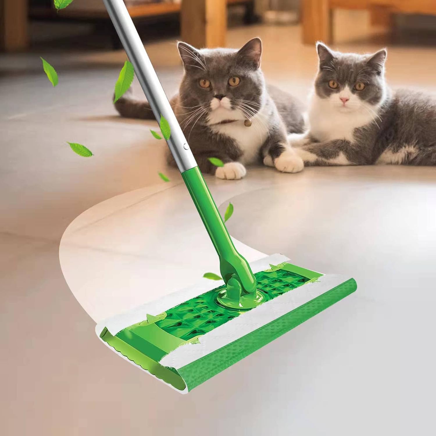 Skiennix Wet Mopping Pad Refills - 30 Count for Swiffer Sweeper | Superior Cleaning Cloths