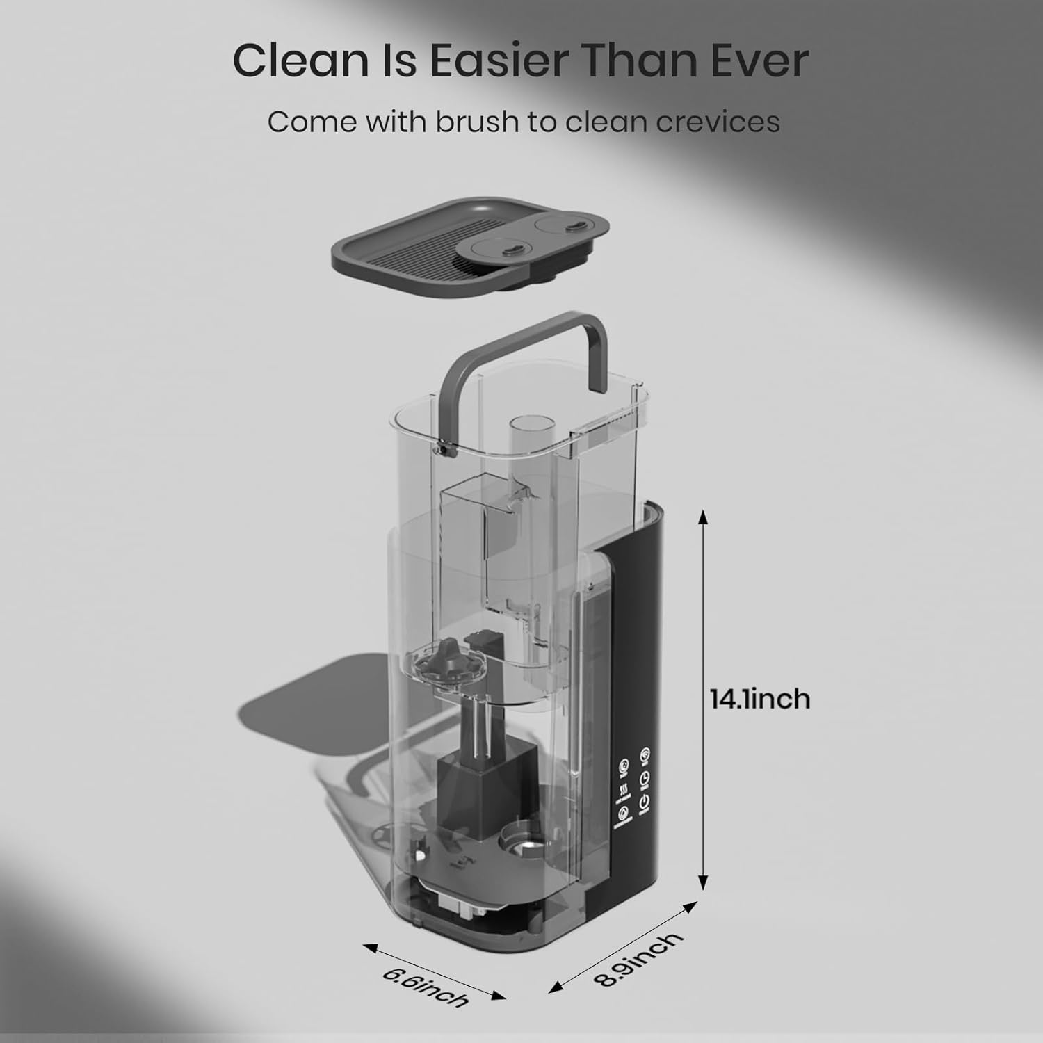 OGACFO 5L Smart Air Humidifier - Top Fill Design with Essential Oils | 50H Runtime, Quiet 28 dB for Home & Nursery