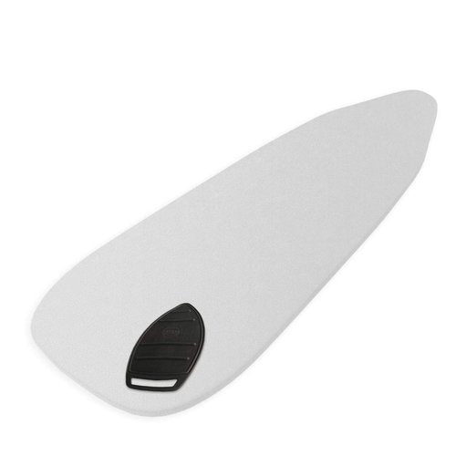 Encasa XO Silicon Mat for Hot Iron Rest - Heat Resistant, Anti - Slip, Thicker Pad for Protecting Your Table During Ironing, Non-Burning, Machine Washable, Durable - Black