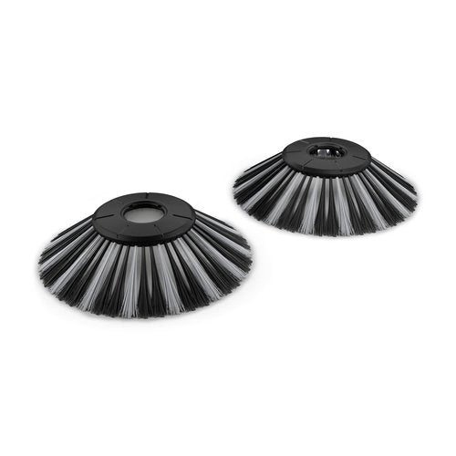 Kärcher S4 Twin Replacement Brushes - for Wet Conditions -Compatible with Karcher Push Sweeper S 4 Twin - 2 Pack