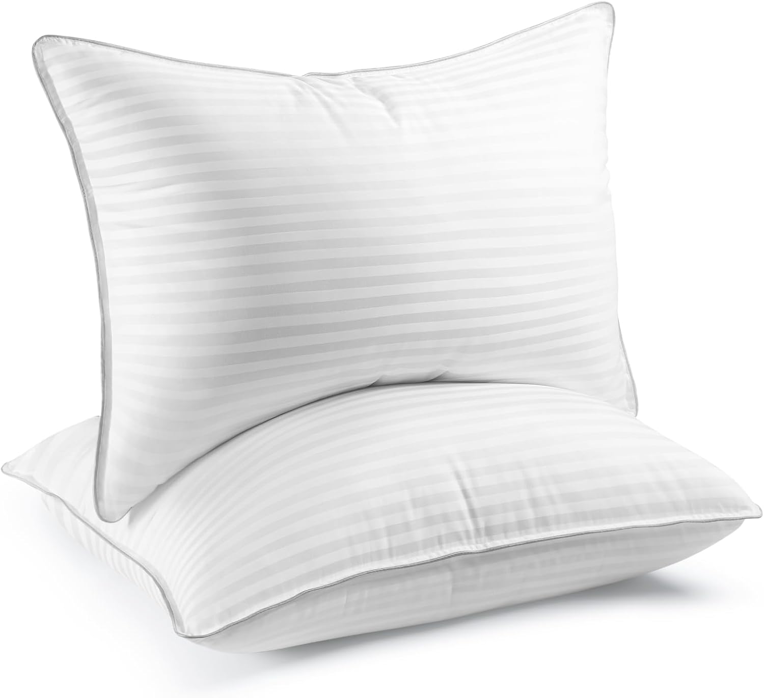 Viewstar Bed Pillows - Queen Size 2 Pack | Firm Down Alternative for All Sleep Positions