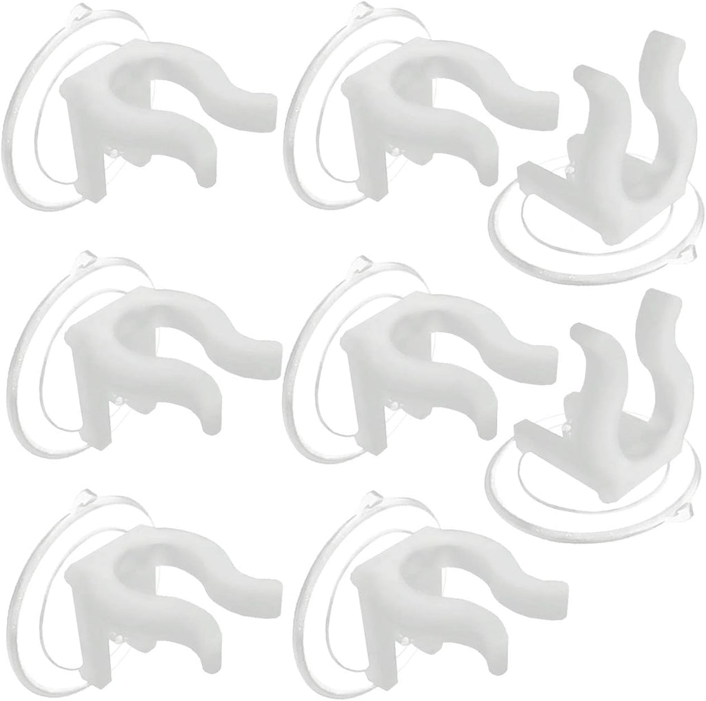 Skiennix Candle Holder Clips - Suction Cup Design for Glass Windows | 8 Pack