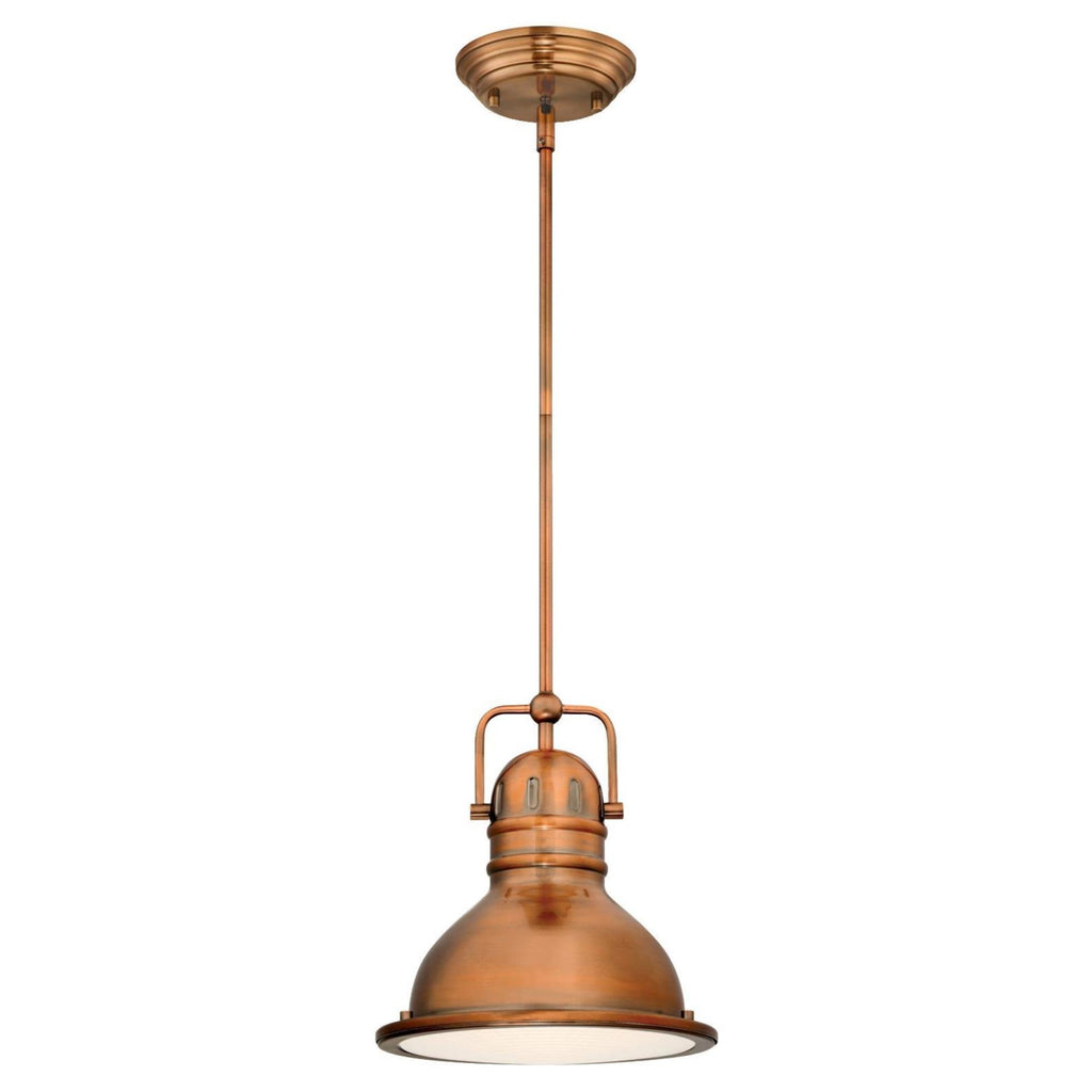 Westinghouse 63084A Boswell Pendant, Mini, Washed Copper