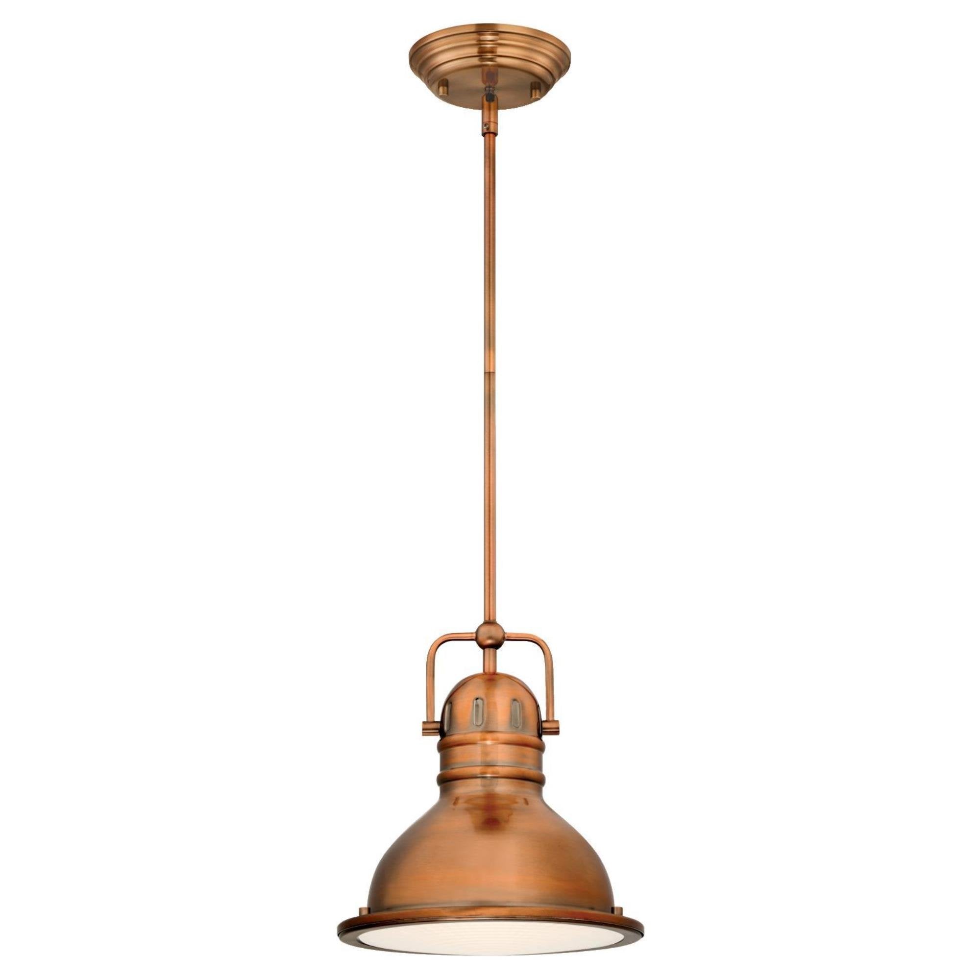 Westinghouse 63084A Boswell Pendant, Mini, Washed Copper