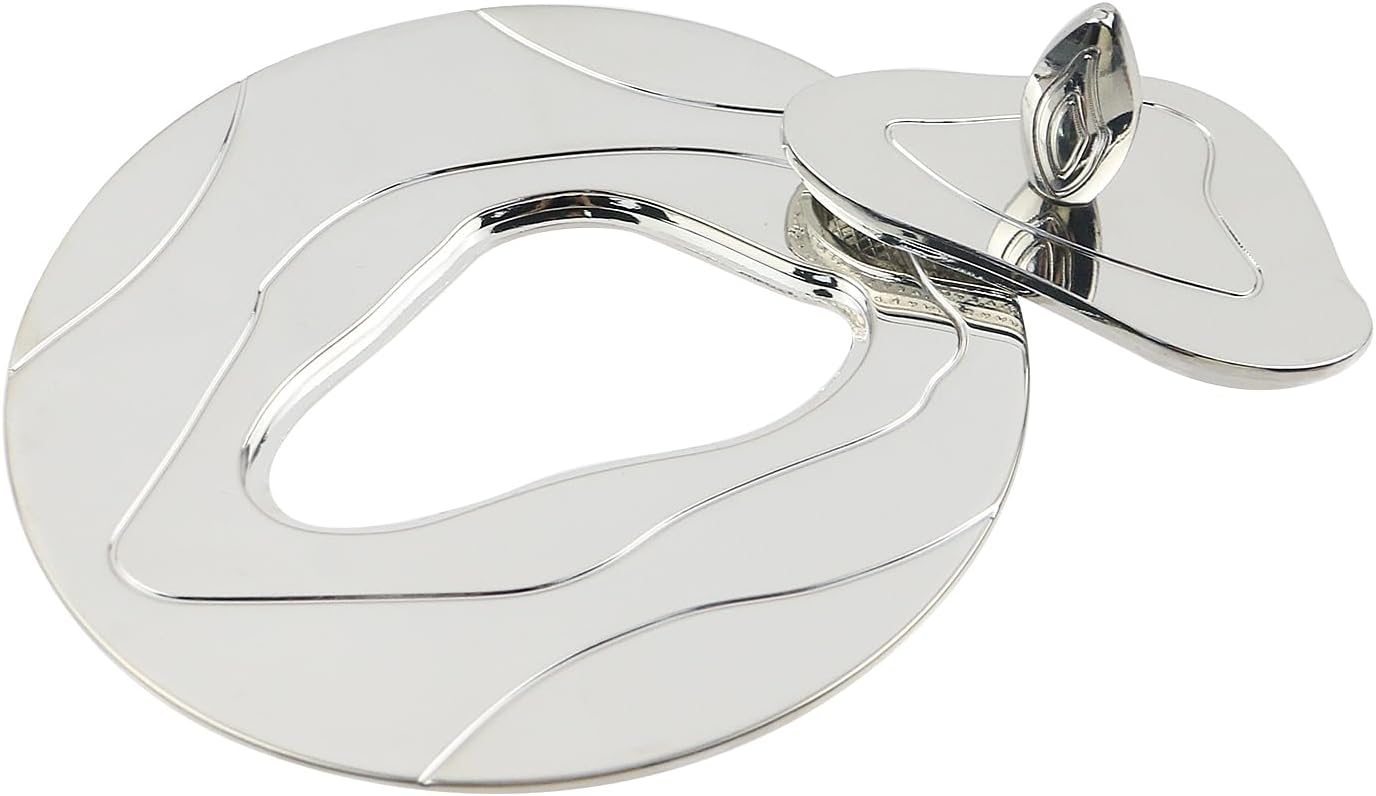 Skiennix Scented Candle Topper - Elegant Silver Alloy Design for Home & Office Décor