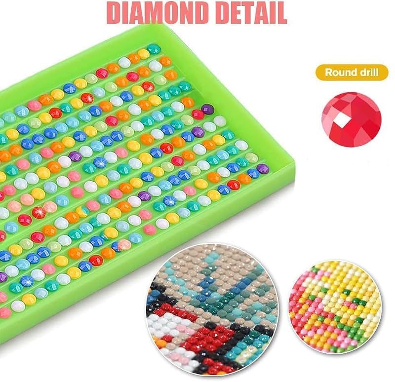 DIY 5D Cowboy Boots Diamond Art Kit 14x20 Inch for Adults & Beginners