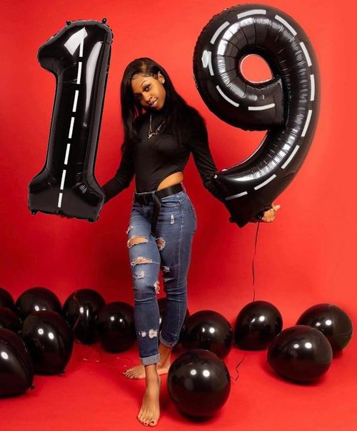 40 Inch Black Number 9 Balloon by [Brand Name] - Perfect for Birthdays, Weddings & Graduations