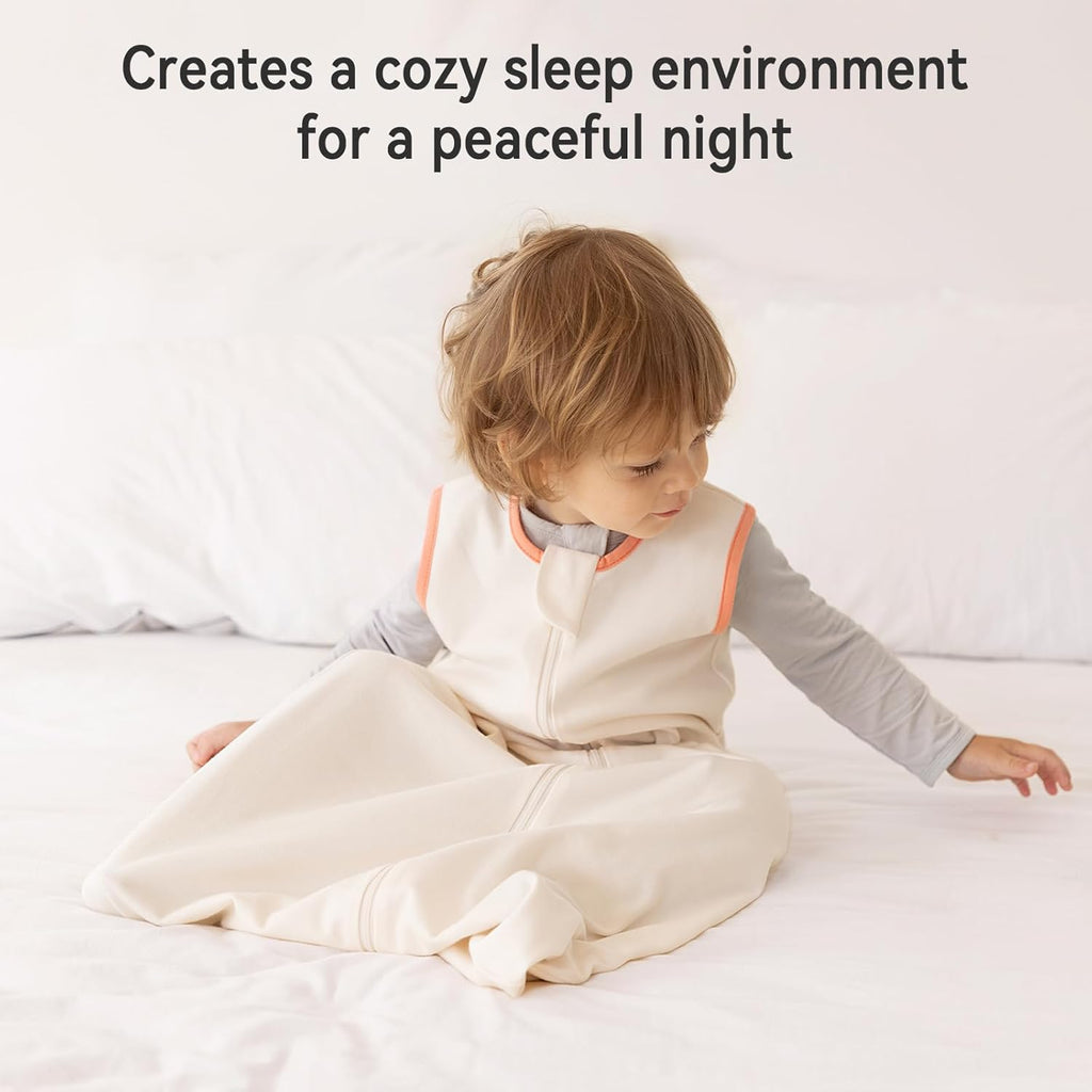 Skiennix Baby Sleep Sack - 100% Cotton Wearable Blanket for Toddlers | 0.5 Tog, 3-Pack, Breathable & Soft