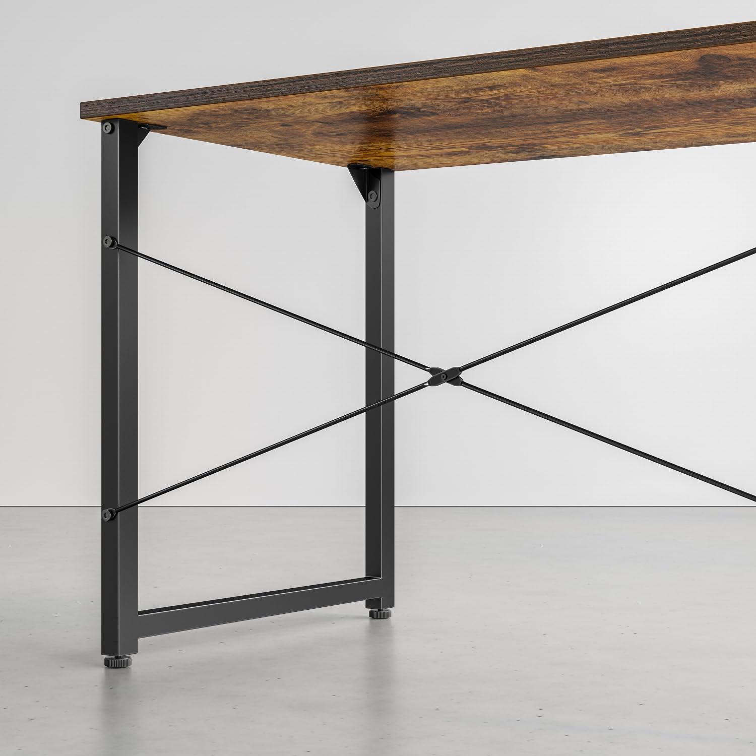 CubiCubi Computer Desk, 32 inch Small Home Office Desk for Small Spaces, Modern Simple Style for Home, Office, Study, Writing, Deep Brown
