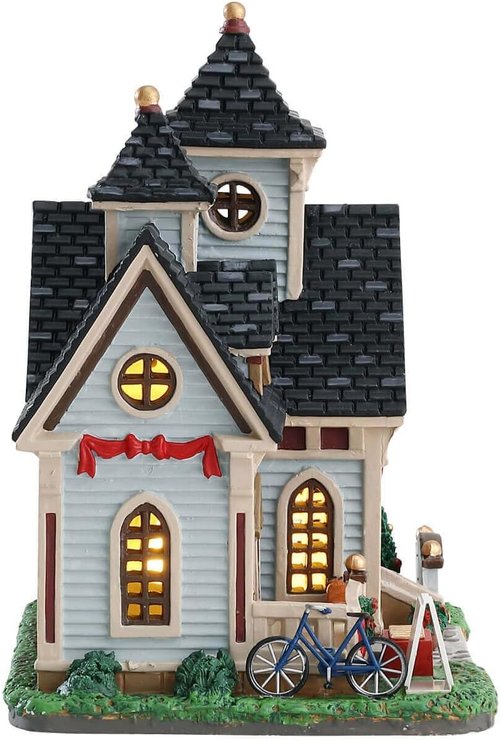 Elm Valley Church - Beautifully Crafted Wooden Church Model | Perfect for Home Decor