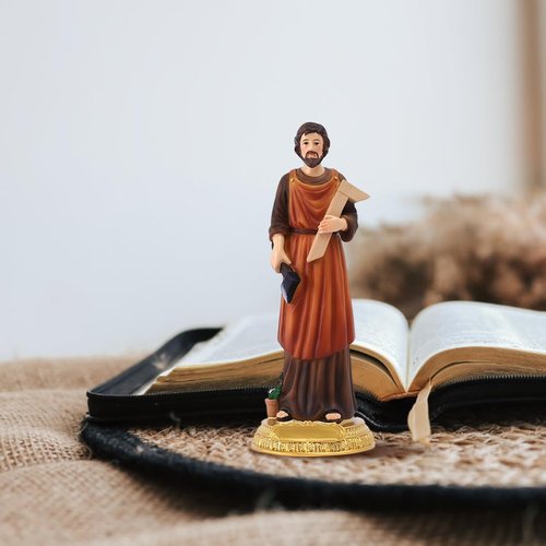 Galiyen Saint Joseph Statue - St. Joseph The Worker Figurine | 8" Renaissance Collection Religious Gift