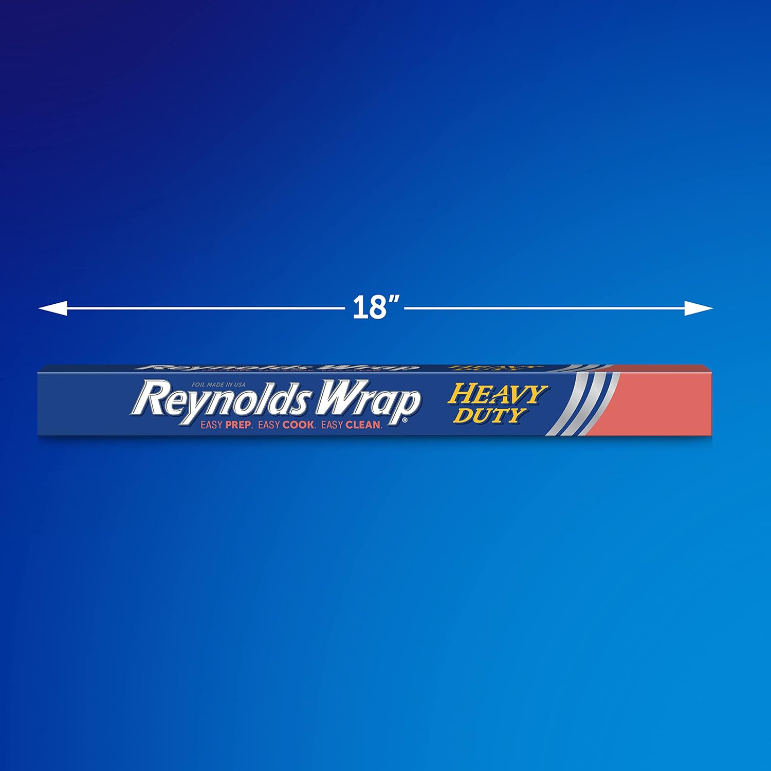 Reynolds Wrap Heavy Duty Aluminum Foil - 18 Inch Width | 75 Square Feet for Ultimate Durability