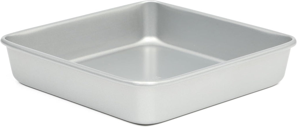 Martha Stewart Gallen 9-Inch Square Nonstick Cake Pan - Durable Carbon Steel Bakeware for Desserts