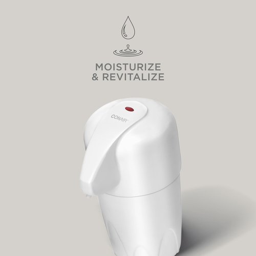 True Glow by Conair Lotion Warmer - Heated Lotion Dispenser for Body and Hand Lotion - White