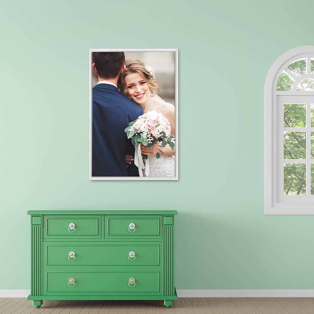 Wall26 Framed Canvas Wall Art - Custom Living Room & Bedroom Prints | Ready to Hang 24"x36" White Frame