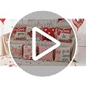 Valentine's Day Throw Pillow Covers 20x20 Set of 4 with Decor Kit