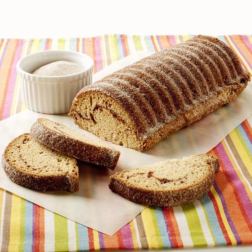 Nordic Ware Formed Cinnamon Bread and Almond Loaf Pan, 4 Cup, Golden Hour