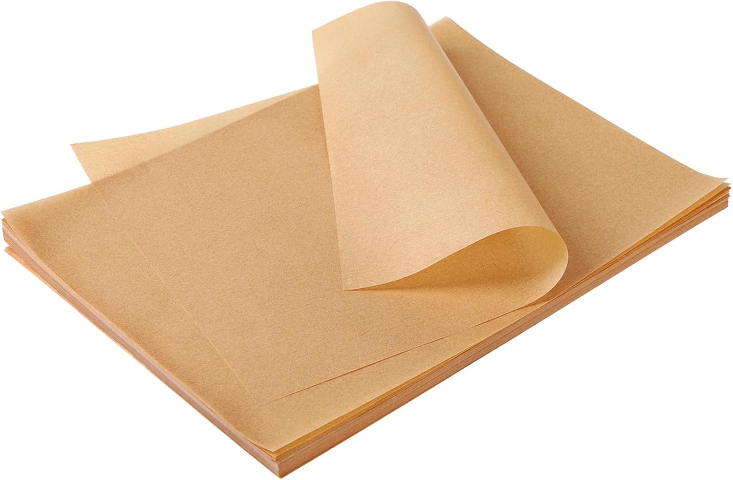 Skiennix Unbleached Parchment Paper Sheets - 200 Pcs Precut Non-Stick 9x13 Inches for Baking & Cooking