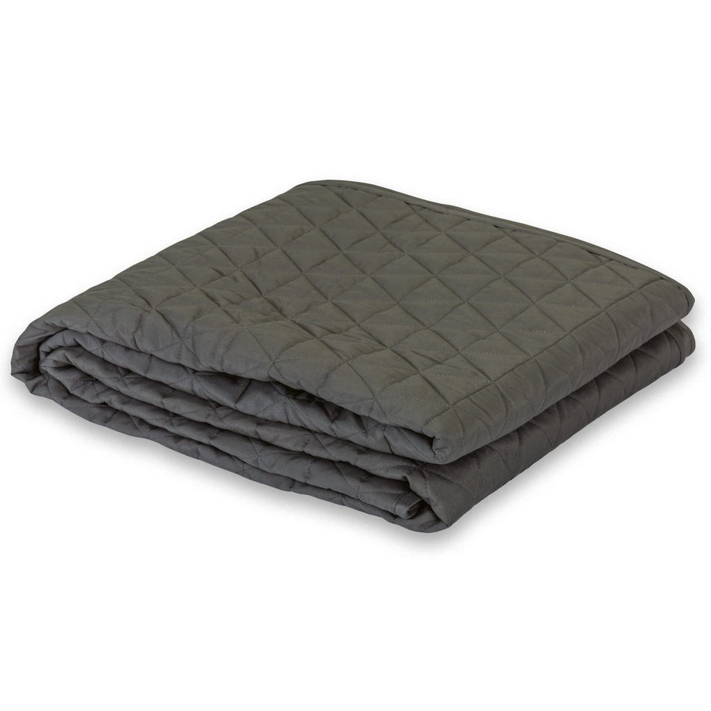 EarthLite Premium Quilted Blanket – Extra Soft Microfiber, Hypoallergenic, Reversible, Machine-Washable (60" x 90"), Taupe