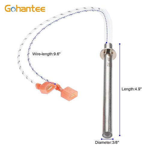 SRV7000-660-AMP Igniter Replacement for Pelpro PP130, PP130-B, PP60, PP60-B, PP70, PPC90, TSC90, Pleasant Hearth PH35PS, PH50CABPS, PH50PS, Quadra-Fire Outfitter Pellet Stove Igniter Ignitors 300W