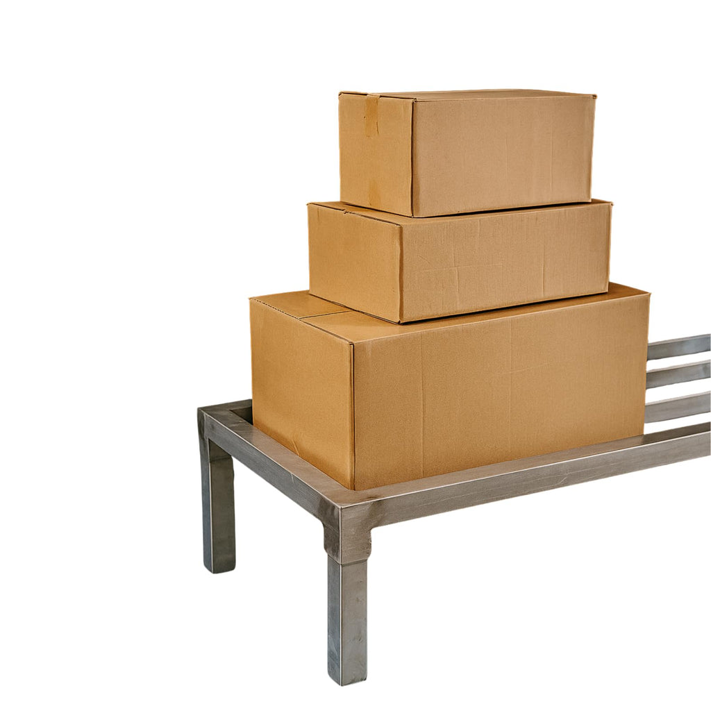 Winco Aluminum Dunnage Rack, 1,200 lbs Capacity, 14" x 24"