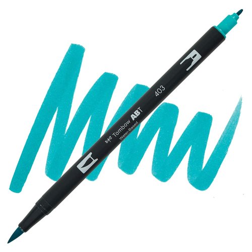 TOMBOW 56541 TOMBOW Dual Brush MR BLU, Bright Blue