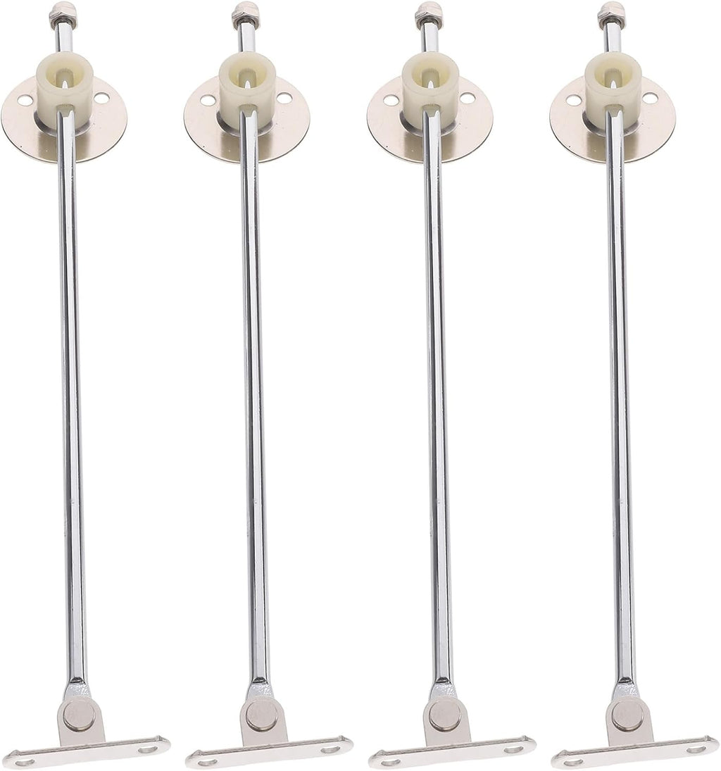 Skiennix Cabinet Support Rods - Durable Hinges for Kitchen Cabinets | 4-Piece Set for Wooden Boxes