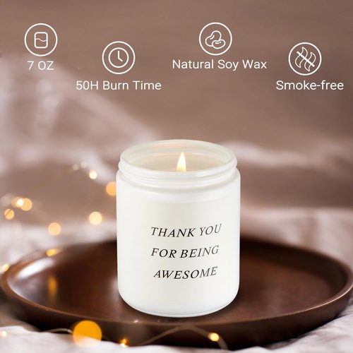 GODONLIF Natural Soy Wax Candle - Unique Birthday Gift for Women | Funny Lavender Scented for Friends & Family
