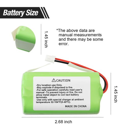 RVBAT85005 RVBAT85004 RVBAT850 Battery Replacement for Shark RV2310 RV2310AE RV2302AE RV2303AE UR2360S AV2501AE RV240BLXUS RV2520AOUS RV2310CDUS RV2310CGUS RV251WAOUS RV2520AFUS RV2520AFOUS RV2520AZUS