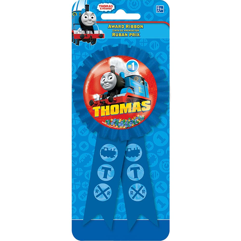 "Thomas All Aboard" Confetti Pouch Award Ribbon, Party Favor