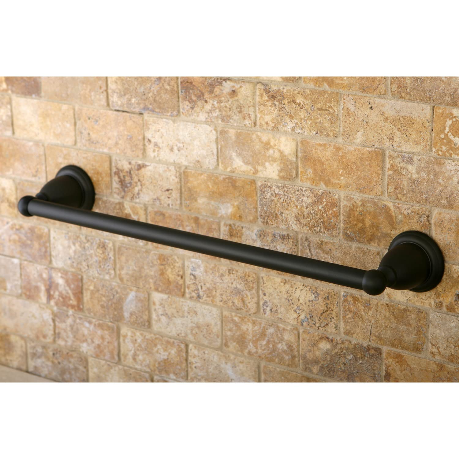 Kingston Brass BA1752PB Heritage 18-Inch Towel-Bar, Polished Brass