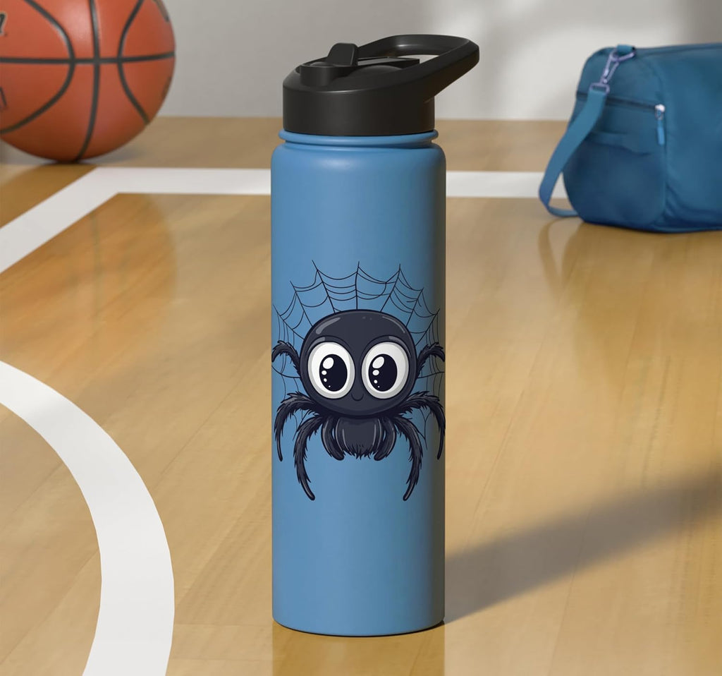 Skiennix Kids Spider Insulated Water Bottle - Durable Stainless Steel | Perfect for School & Outdoor Use