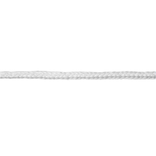 Extreme Max 3008.0448 Braided Cotton/Polyester Clothesline - 7/32" x 200', White