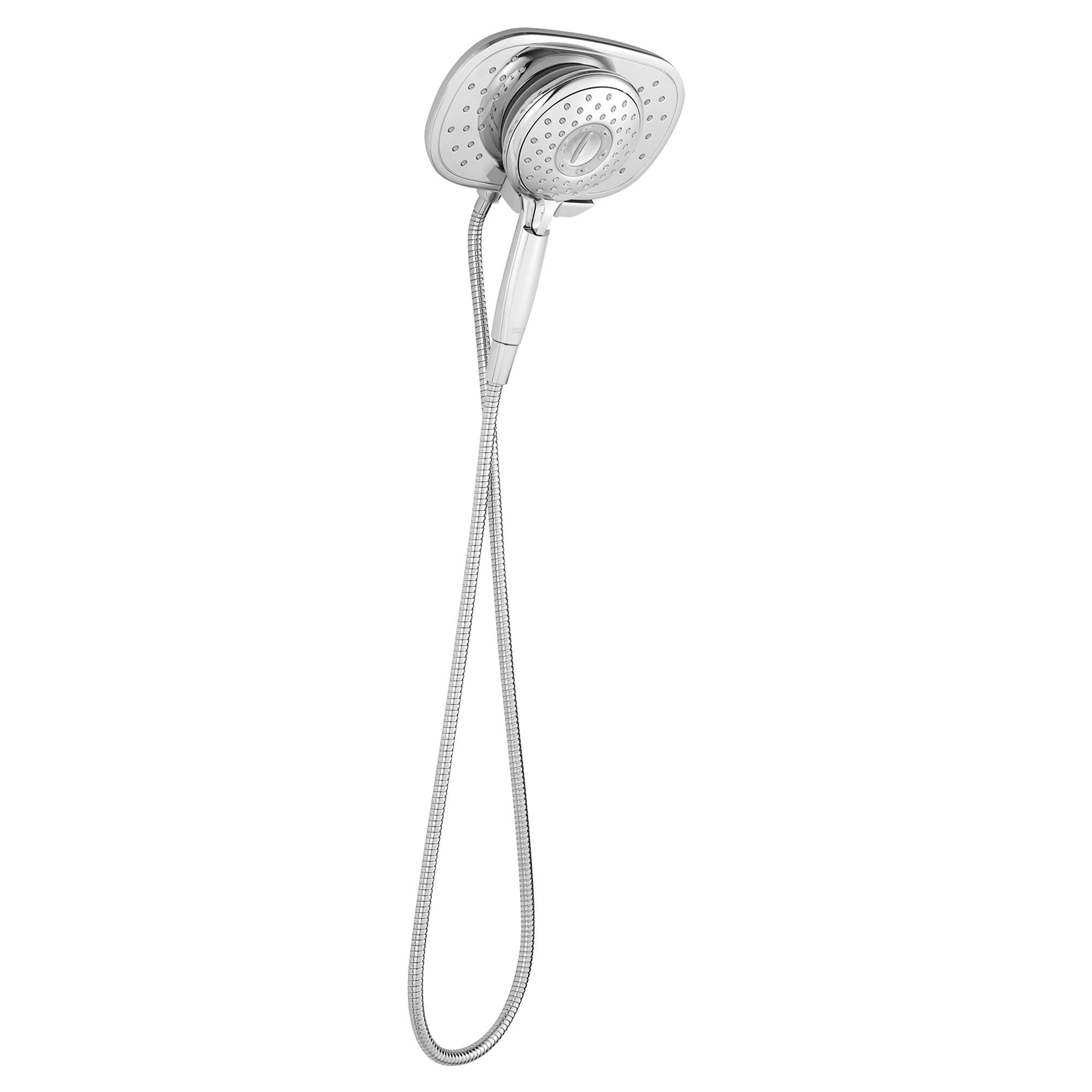 American Standard 9035254.002 Spectra+ Duo 4-Function 2-In-1 Shower Head, 2.5 GPM, Polished Chrome