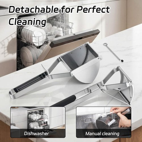 SPEENSUN Potato Ricer, Heavy Duty Stainless Steel Potato Masher for Fluffy Mashed potatoes & Baby Food | Dishwasher Safe, Easy Clean Ricer for Mashed Potatoes with Comfort-Grip Handle
