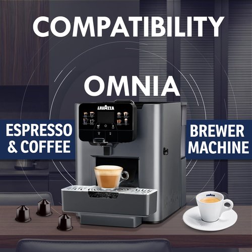 Lavazza Blue Coffee Capsules Variety Pack – 100 Count (50 Pods Each) – Includes Top Class & Caffè Crema Blends – Compatible with Lavazza LB Espresso Machines Only – Premium Italian Coffee