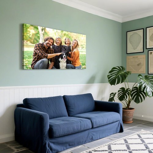 Custom Canvas Prints by [Brand Name] - Personalized Photo Wall Art for Weddings, Family, and Home Decor | 24x16