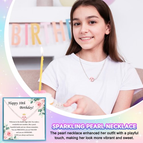 10 Year Old Girl Birthday Gifts for 10 Years Old Girl Gift 10th Birthday Gifts for Girls Trendy Stuff for Double Digits Tween Girls Teens Gift Ideas for Ten Year Olds Happy 10th Decoration Present
