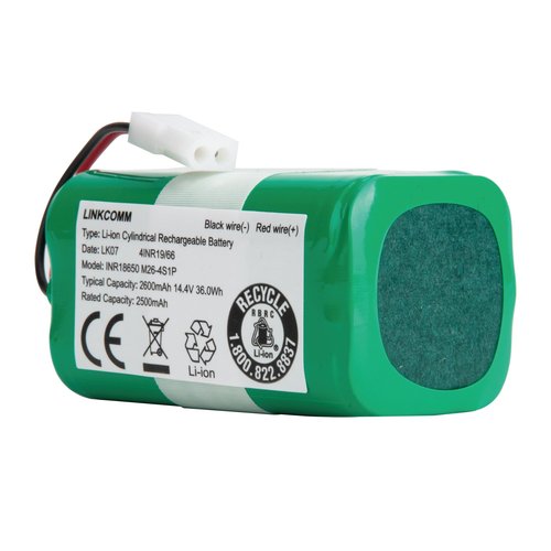 LINKCOMM Battery Replacement for Bissell Robot Vacuum SpinWave 3115, 2859, 28599, 28596, 3347, Model 1625424 Battery
