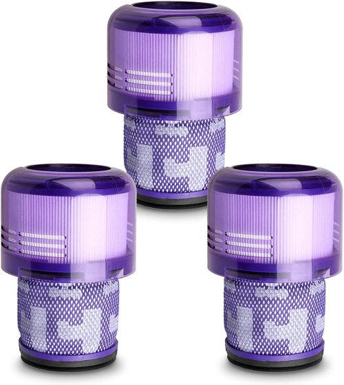 Lemige Vacuum Filters - 3 Pack Replacement for Dyson V11 & V15 Models | High-Performance Filtration