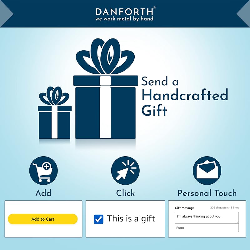 Danforth Nutcracker Ornament – Handcrafted Pewter, USA Made, 2-3 Inch