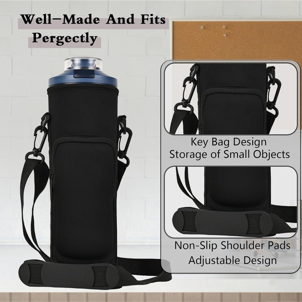 Ninja | Portable Blender Storage Bag Sleeve - Accessory Pocket & Shoulder Strap for Ninja Blast Max