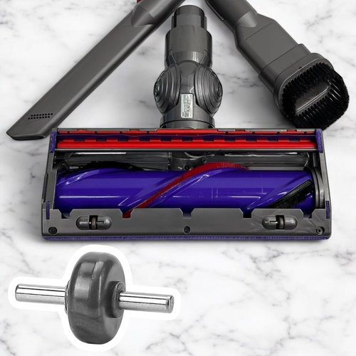 BuleVina 1 Pair Soleplate Wheels Replacement Compatible with Dyson V6 V7 V8 V10 V11 Direct Drive Cleaner Head Rollers Parts