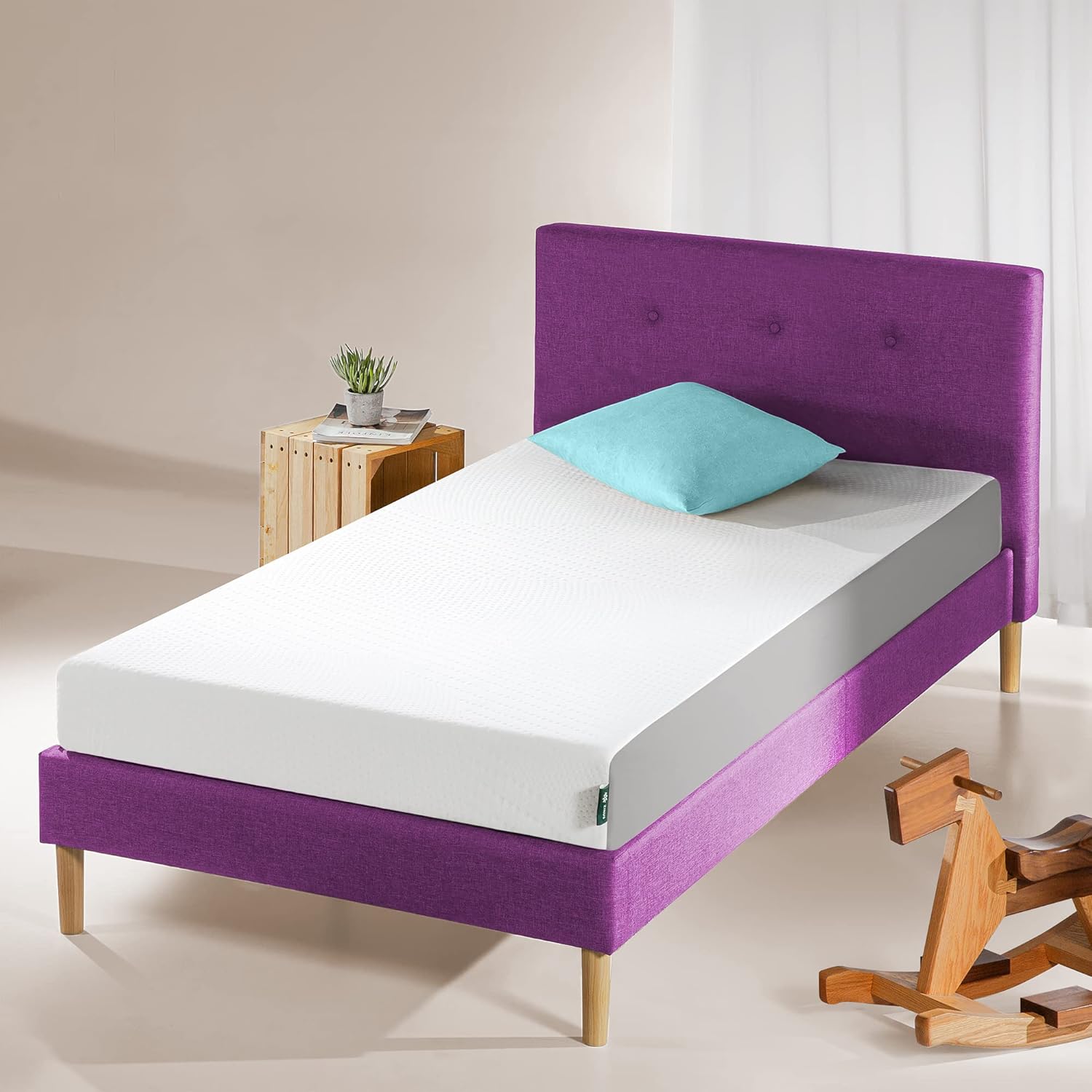 Zinus 5 Inch Twin Foam Mattress - Cooling Comfort with Certified Safe Materials
