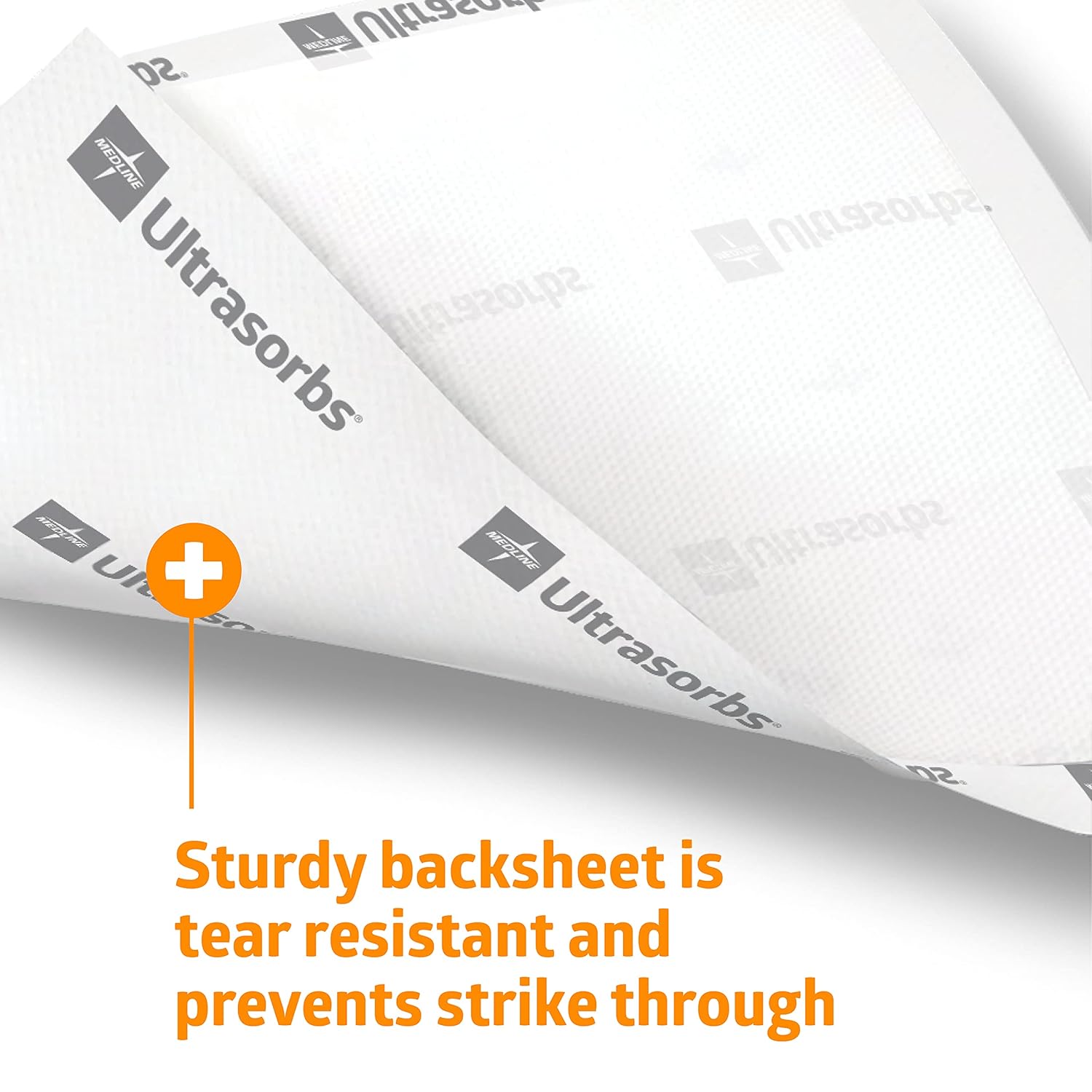 Medline Ultrasorbs Drypads - Super Absorbent Disposable Bed Pads | 30" x 36", 25 Count for Adults