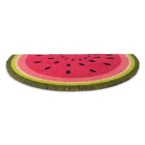 DII Colorful Design Natural Coir Doormat, 18x30, Watermelon